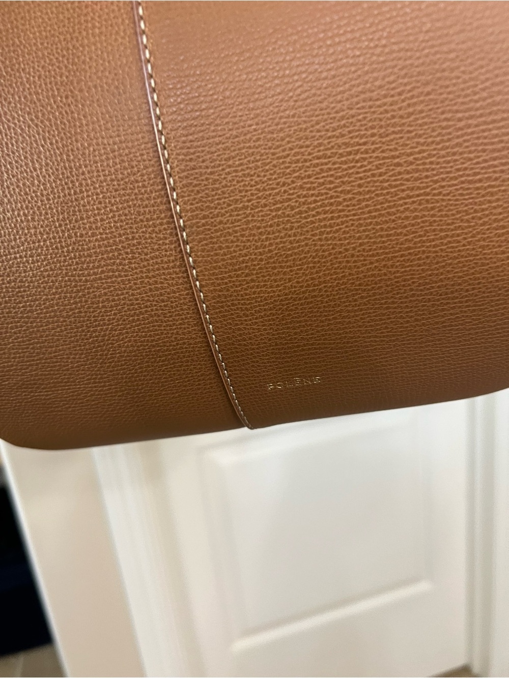 Polene Cyme bag Polène leather tote - Picture 7 of 9